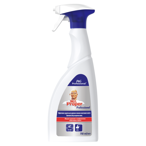 Спрей для удаления известкового налета Mr. Proper Professional 750 мл (81745537) - Pampik