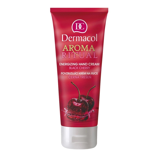 Крем для рук Dermacol DC Body Aroma Ritual зволожуючий, чорна черешня, 100 мл (21523) - Pampik