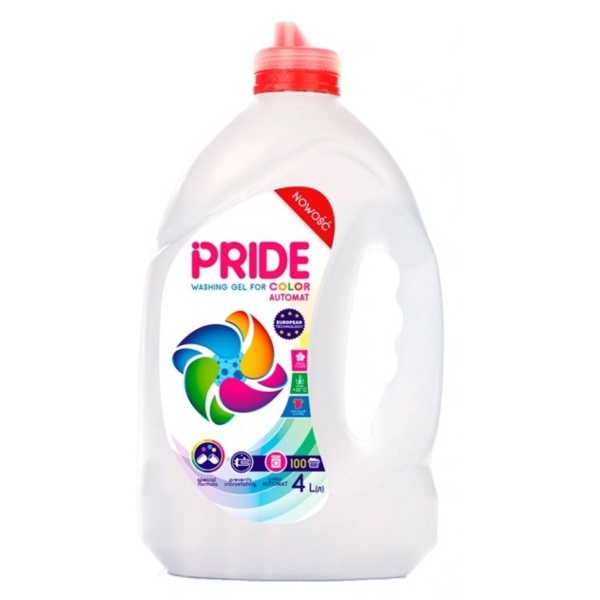 Гель для стирки цветных вещей Pride Весенние цветы, 4 л - Pampik