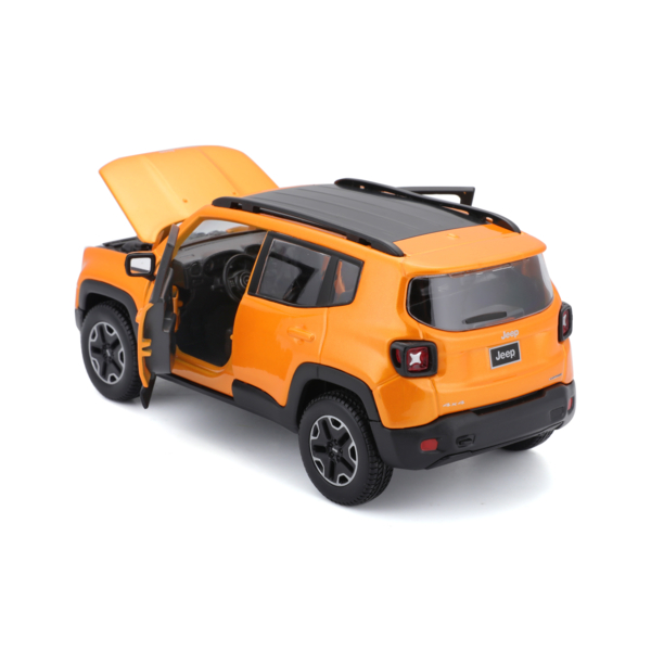 Игровая автомодель Maisto Jeep Renegade, оранжевый металлик, 1:24 (31282 orange) - Pampik - 4