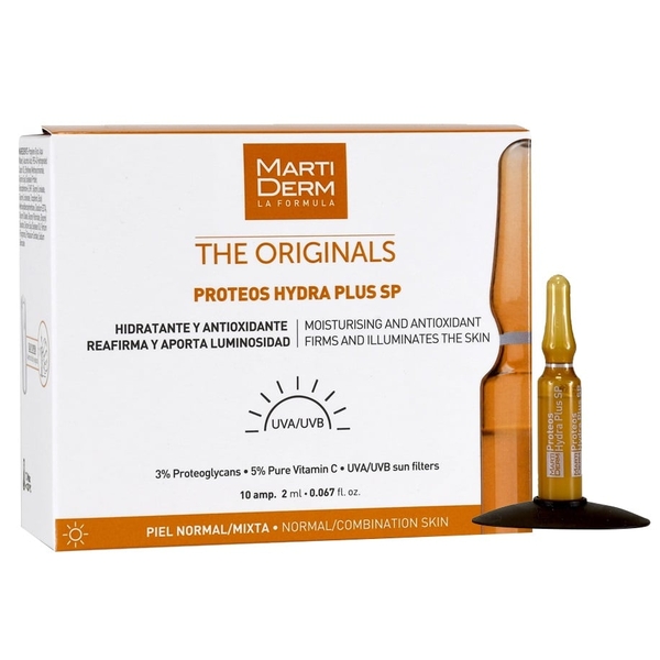 Ампулы МартиДерм The Originals Proteos Hydra Plus SP, 10х2 мл - Pampik