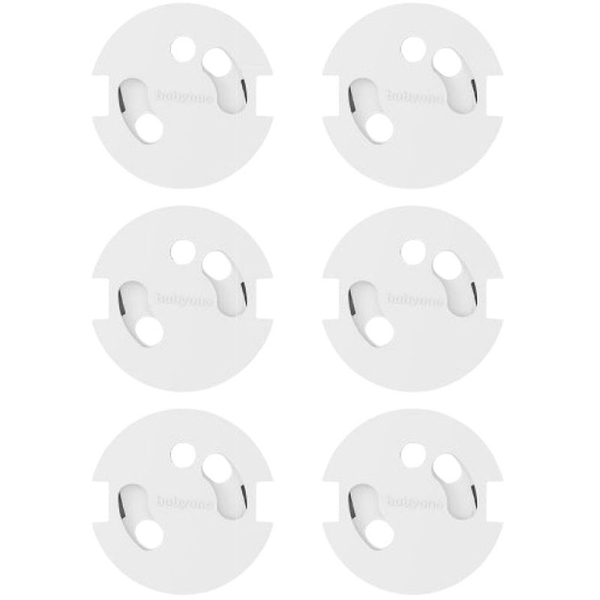 Заглушки для розеток BabyOno поворотні 6 шт. (962) - Pampik