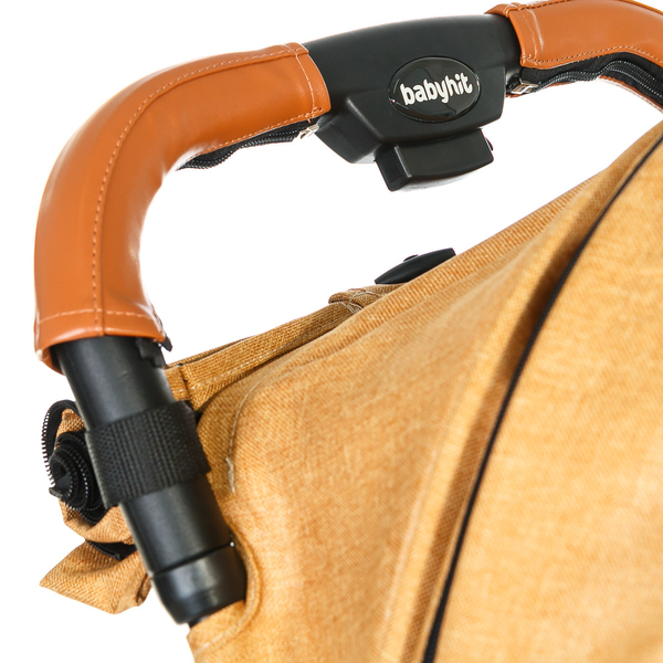 Прогулянкова коляска Babyhit Neos Brown, світло-коричневий (69968) - Pampik - 4
