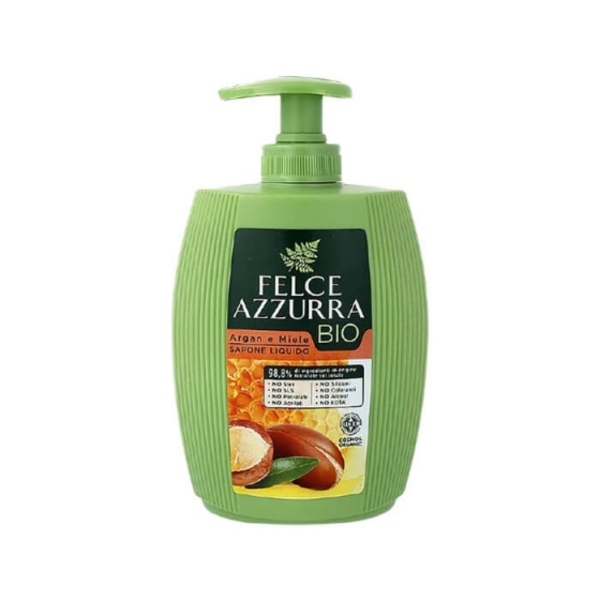 Рідке мило Felce Azzurra BIO Арганова олія та мед, 300 мл - Pampik