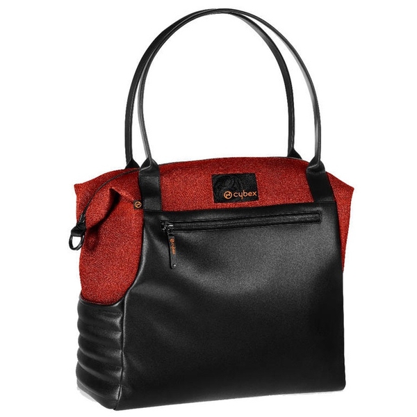 Сумка Cybex Priam Autumn gold burnt red Pu1, червоний з чорним (517001779) - Pampik