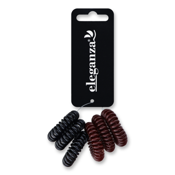 Набір резинок для волосся Eleganza, 6 шт. (850627) - Pampik