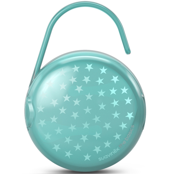 Футляр для пустышки Suavinex Basics, зеленый (307631/1) - Pampik