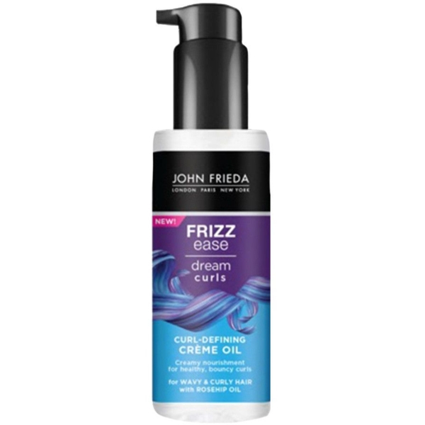 Крем-масло John Frieda Frizz Ease Dream Curls для вьющихся волос, 100 мл - Pampik