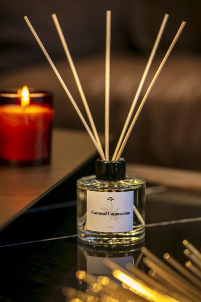 Аромадиффузор для дома Aroma Bloom Карамельное капучино, 100 мл - Pampik - 4