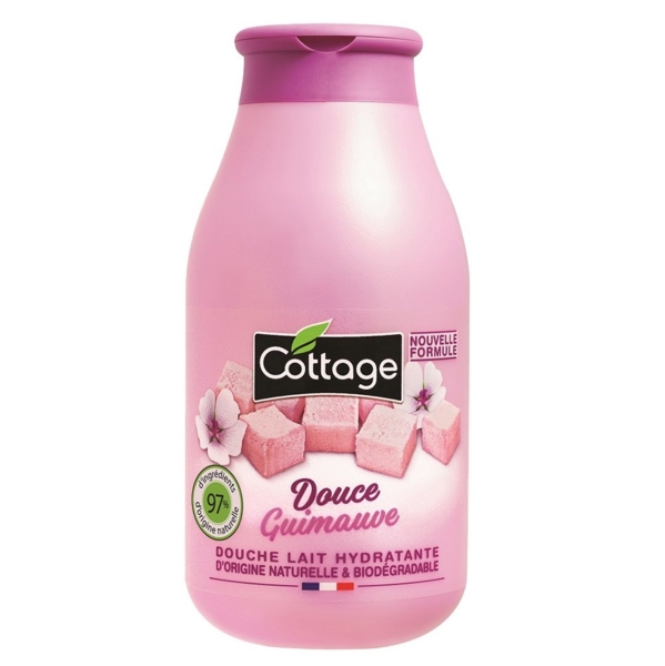 Молочко для душа Cottage Delicious Sweet Marshmallow увлажняющее, 250 мл - Pampik