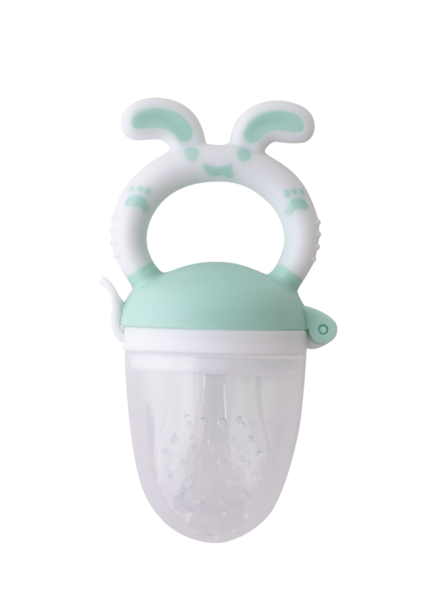 Ниблер силиконовый Baby Team, бирюзовый (6203_бирюзовый) - Pampik