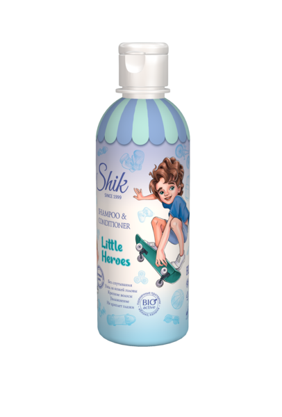 Детский шампунь и кондиционер Shik Little Heroes, 300 г - Pampik - 2