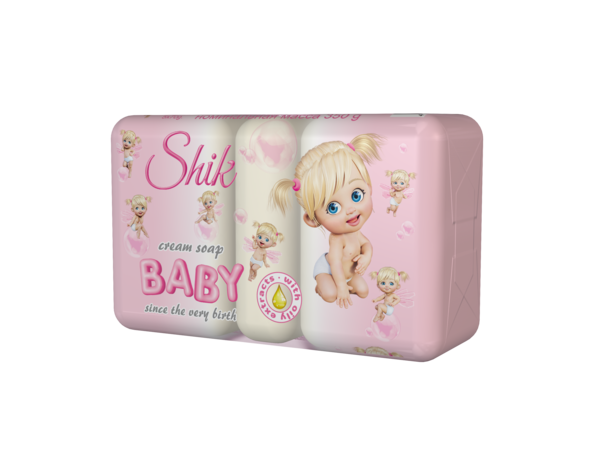 Крем-мыло детское Shik с масляными экстрактами, 350 г (5 шт. по 70 г) - Pampik