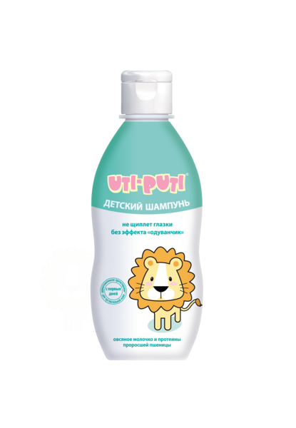 Дитячий шампунь Uti-Puti Вівсяне молочко і протеїни пророслої пшениці, 200 г - Pampik