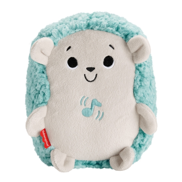 М'який музичний нічник Fisher-Price Їжачок, бірюзовий з білим (FXC58) - Pampik - 2