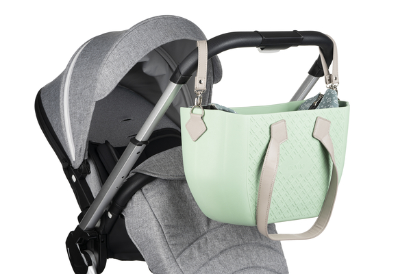 Сумка для коляски Nuvita MyMia, м'ятний (NV8801M/02F/03G) - Pampik - 5