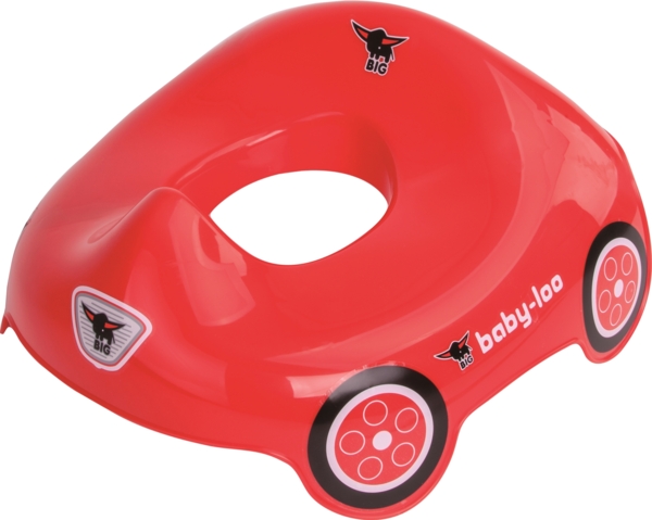 Накладка на унитаз Big, красный (56806) - Pampik