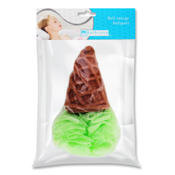 Мочалка Bathroom solutions Морозиво, в асортименті (850020) - Pampik