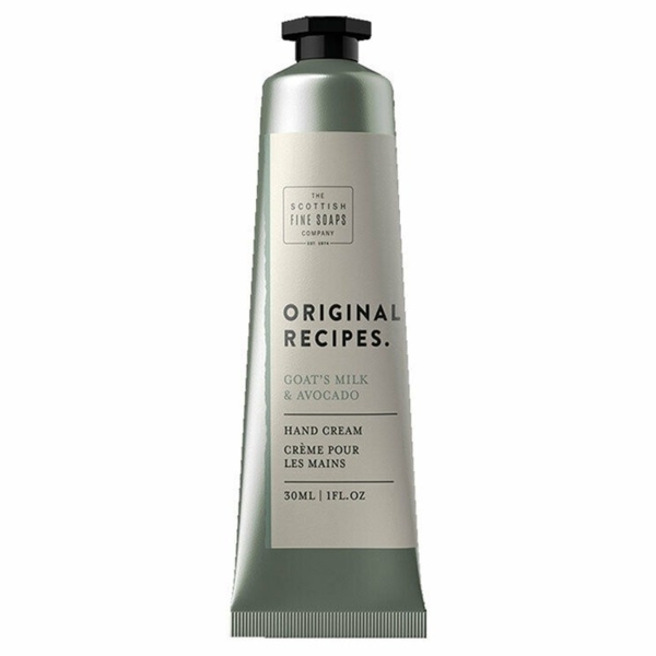Крем для рук Scottish Fine Soaps Original Recipes Goat's Milk&Avocado Hand Cream, 30 мл (106099) - Pampik