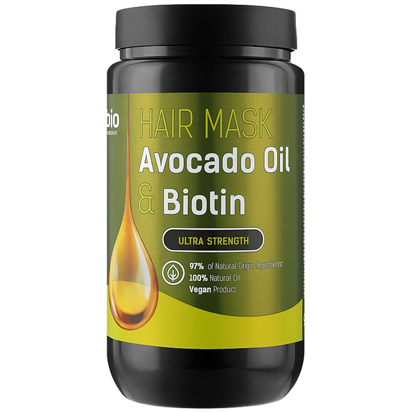 Маска для волос Bio Naturell Avocado Oil & Biotin Ultra Strenght 946 мл - Pampik