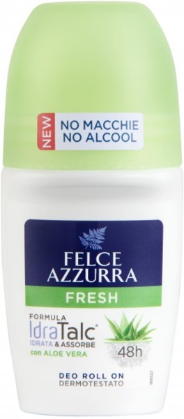 Роликовий дезодорант Felce Azzurra Fresh, 50 мл - Pampik