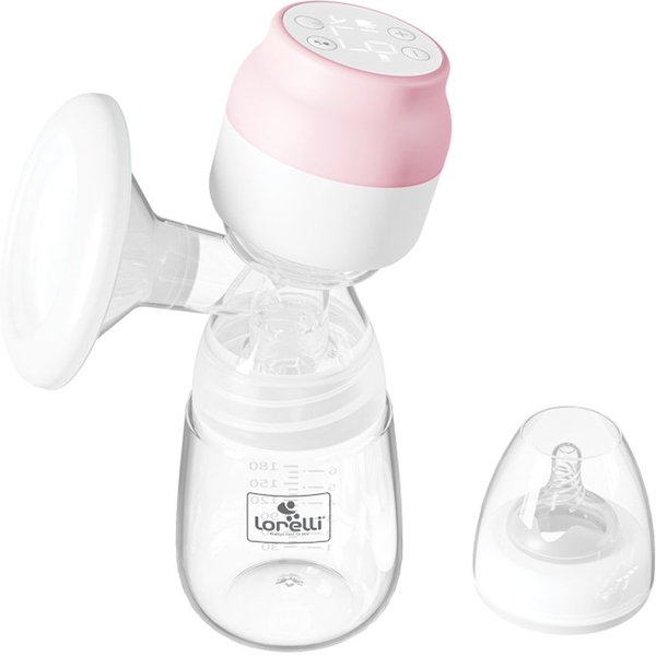 Молоковідсмоктувач Lorelli Save Your Time Pink електричний (23816) - Pampik