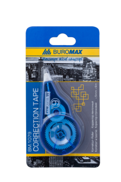 Коректор стрічковий Buromax Jobmax, 5 мм х 6 м (BM.1079) - Pampik