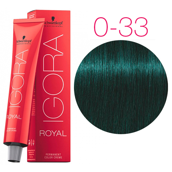 Фарба-мікстон для волосся Schwarzkopf Professional Igora Royal New, відтінок 0-33 (античервоний концентрат), 60 мл (2686782) - Pampik - 2