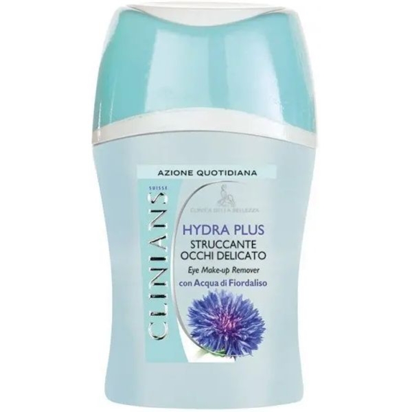 Деликатный демакияж для век Clinians Hydra Plus с экстрактом василька 150 мл - Pampik