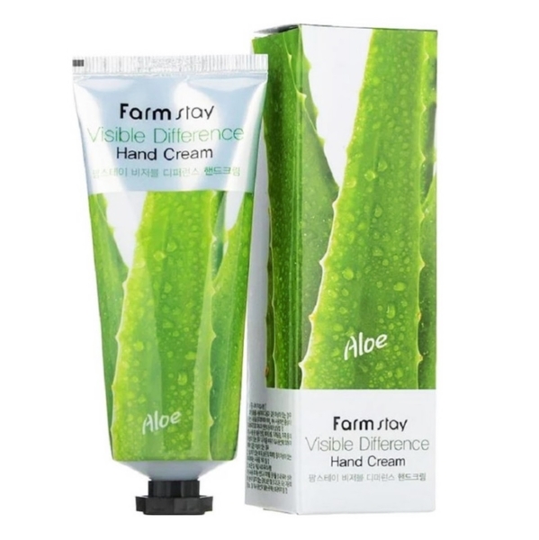 Крем для рук FarmStay алое, 100 г - Pampik