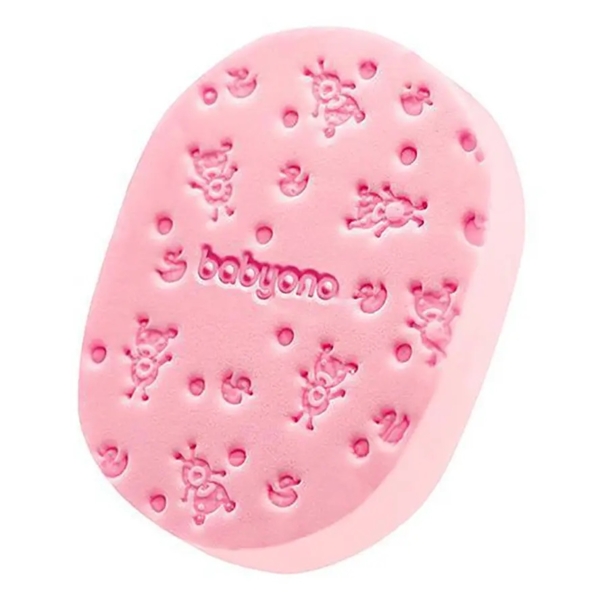 Губка для купання BabyOno, рожевий (063/02) - Pampik