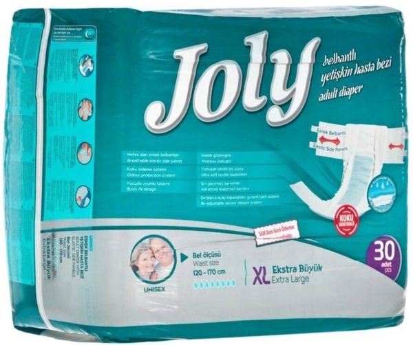 Підгузки для дорослих Joly 4 Extra Large, 30 шт - Pampik