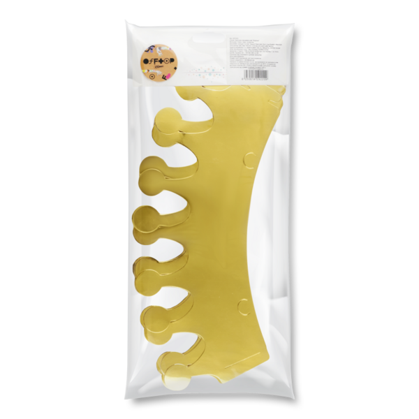 Шляпа Offtop Карнавальная корона, 10 шт., (870161) - Pampik
