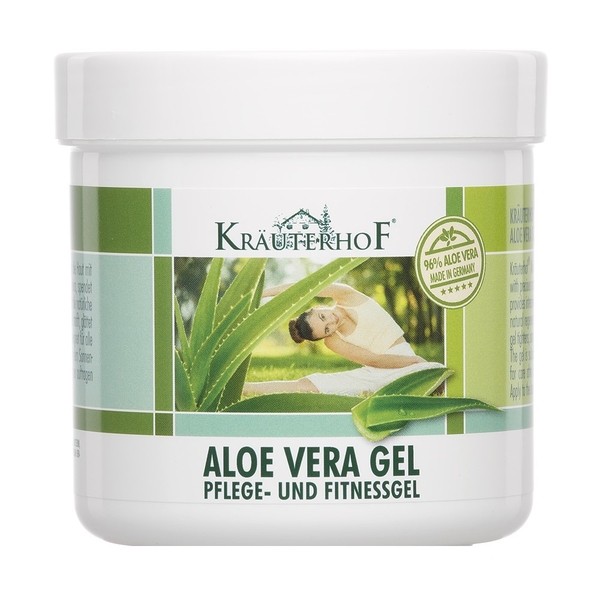 Гель Krauterhof по уходу за кожей после занятий спортом, с алоэ вера, 250 мл (20924) - Pampik