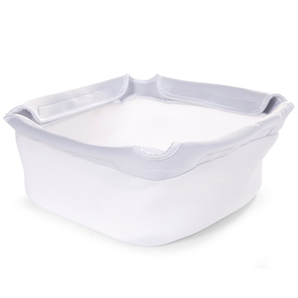 Кошик для речей до стільця для годування Childhome Evolu, білий (CHEVOBAS) - Pampik