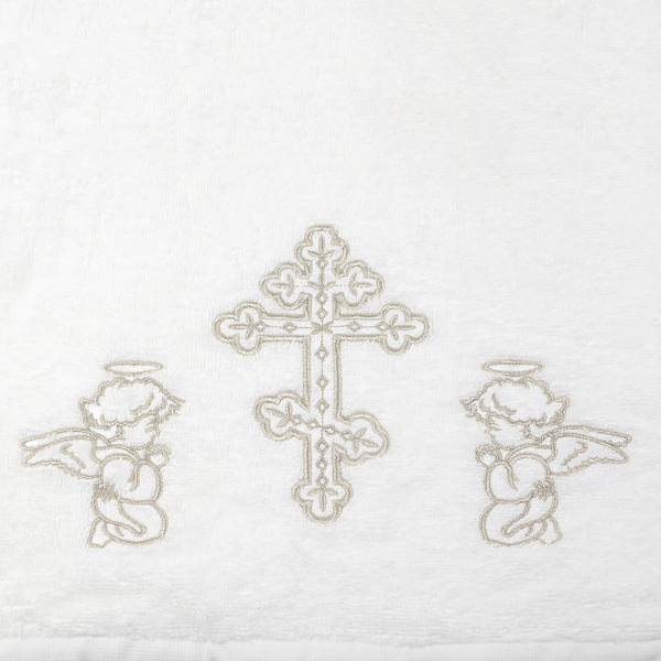 Крыжма махровая Home Line, 400 г/м², 140х70 см, белый (157745) - Pampik - 2