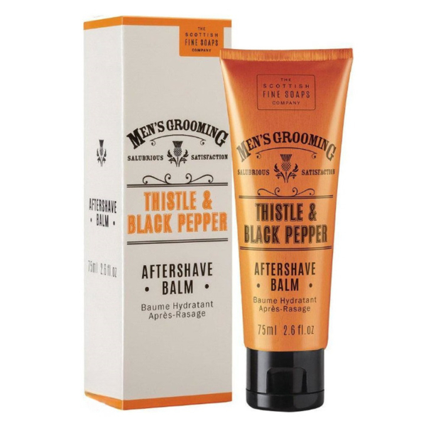 Бальзам после бритья Scottish Fine Soaps Thistle&Black Pepper Aftershave Balm, 75 мл (73571) - Pampik