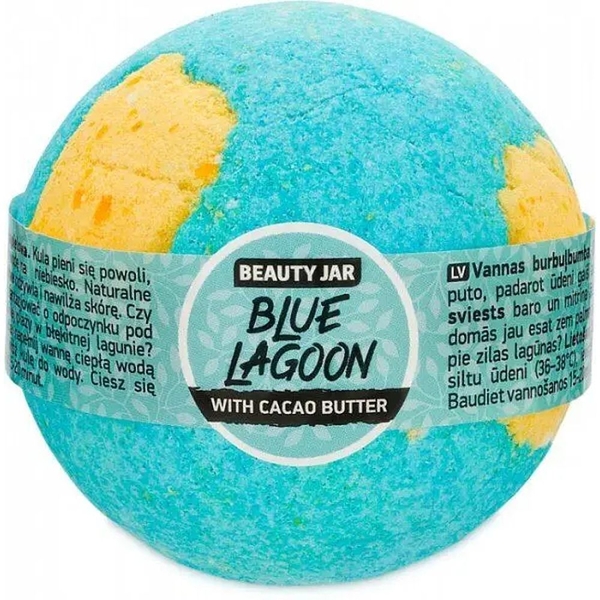 Бомбочка для ванны Beauty Jar Blue Lagoon 150 г - Pampik