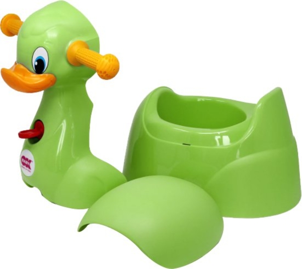 Горщик музичний OK Baby Quack, салатовий (37074430) - Pampik - 2