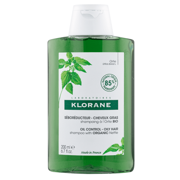 Шампунь Klorane c крапивой для жирных волос, 200 мл (236665) - Pampik