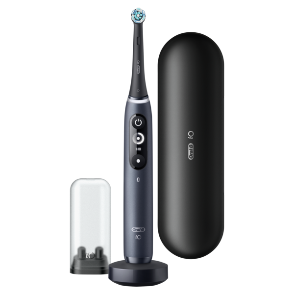 Электрическая зубная щетка Oral-B iO Series 7 iOM7.1B2.2BD 3758 Black onyx - Pampik