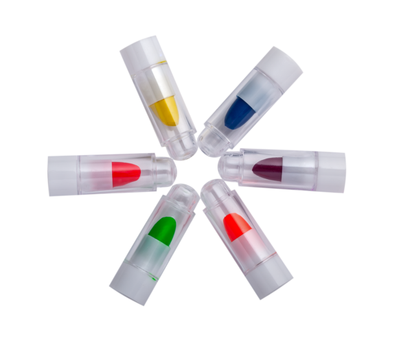 Олівці для гриму обличчя і тіла ZiBi Kids Позитив, 6 кольорів (ZB.6569) - Pampik - 2