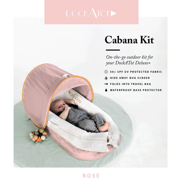 Набір для подорожей DockATot Cabana Kit Rose, рожевий (50301) - Pampik - 5