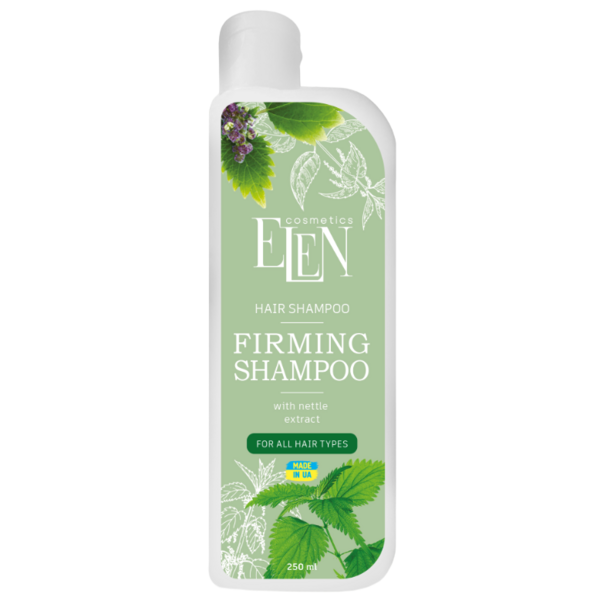 Шампунь зміцнюючий Elen Cosmetics Кропива, 250 мл - Pampik
