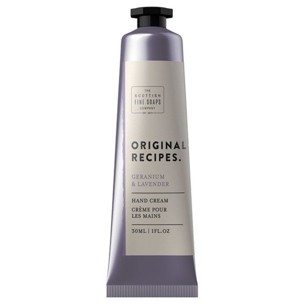 Крем для рук Scottish Fine Soaps Original Recipes Geranium&Lavender Hand Cream, 30 мл (106097) - Pampik