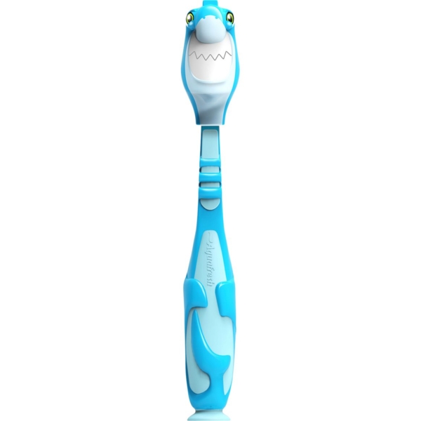 Детская зубная щетка Aquafresh Мои молочные зубики, Акула, мягкая - Pampik