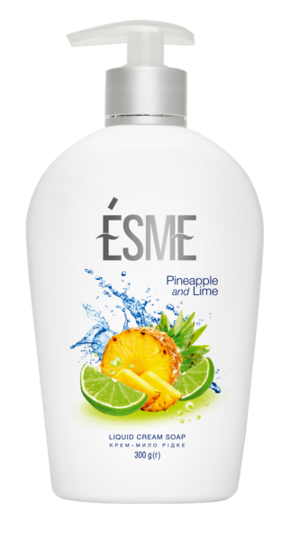 Крем-мило для рук Esme Лайм та ананас, 300 мл - Pampik