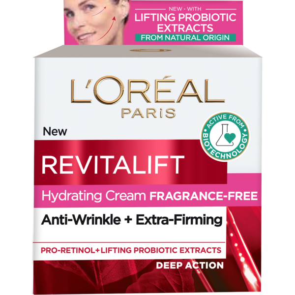 Денний зволожувальний крем-догляд L'Oreal Paris Revitalift для розгладження шкіри обличчя та проти зморщок, 50 мл (AA271500) - Pampik - 2