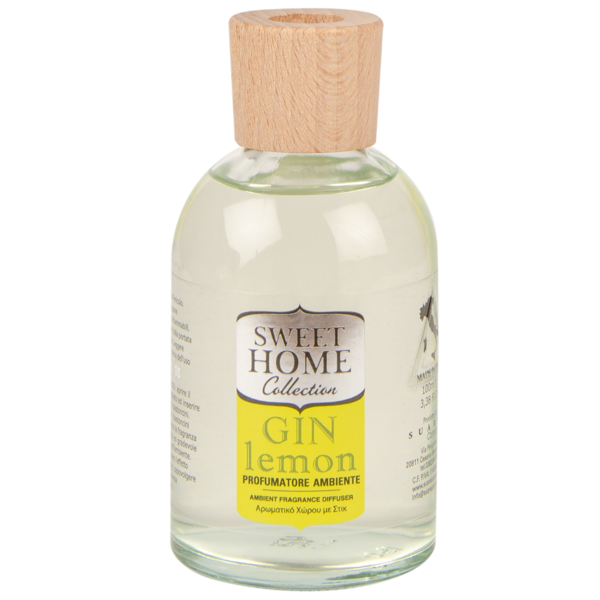 Аромадиффузор Sweet Home Cocktail Джин лимон, 100 мл (SACSGi100) - Pampik