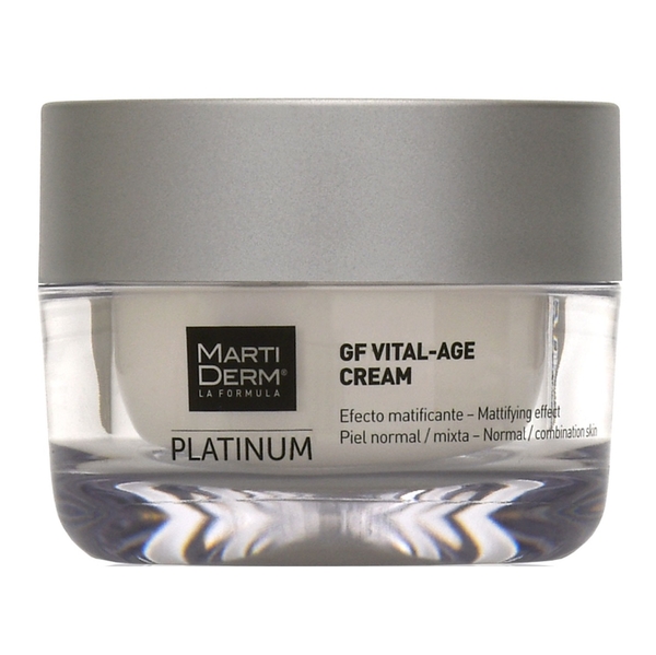 Крем для лица MartiDerm Platinum Gf Vital Age Cream для нормальной и комбинированной кожи, 50 мл - Pampik